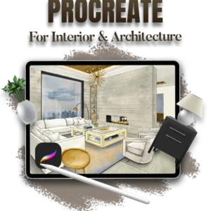 Interior Architecture in Procreate
