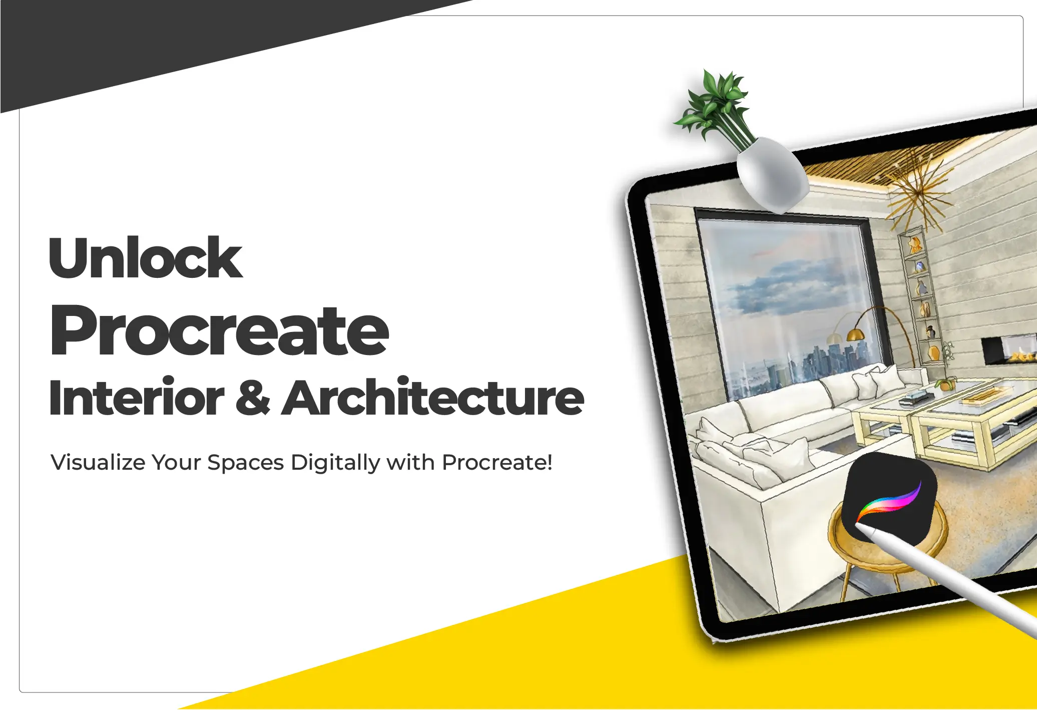 Procreate Interior & Architecture Mastery